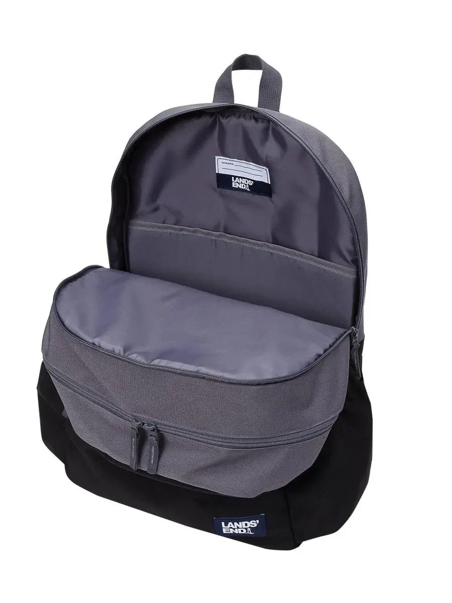 Детский рюкзак Techpack Large Lands' End — изображение 4 из 4, темно-синий/зеленый