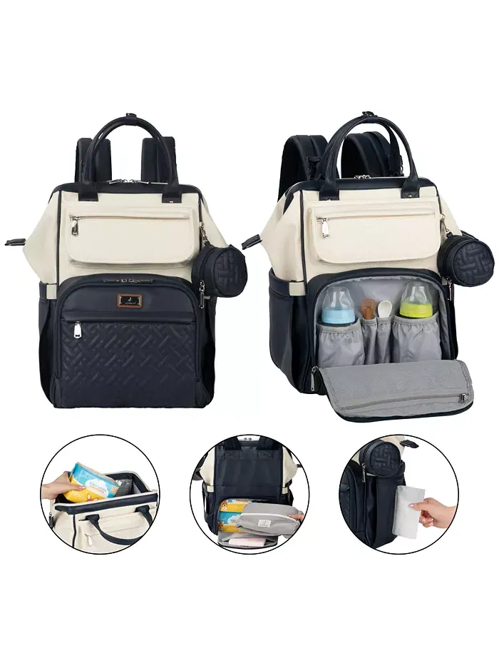 Детский рюкзак-сумка для подгузников Ultimate Bag универсальная сумка для современных родителей — черный