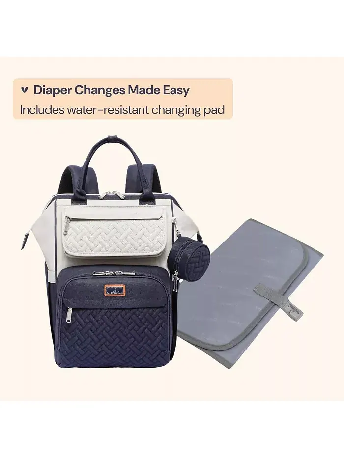 Детский рюкзак-сумка для подгузников Ultimate Bag универсальная сумка для современных родителей — изображение 6 из 8, черный