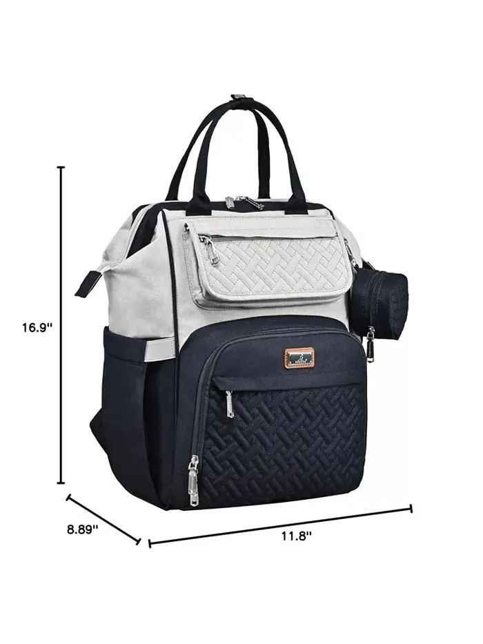 Детский рюкзак-сумка для подгузников Ultimate Bag универсальная сумка для современных родителей — изображение 8 из 8, черный
