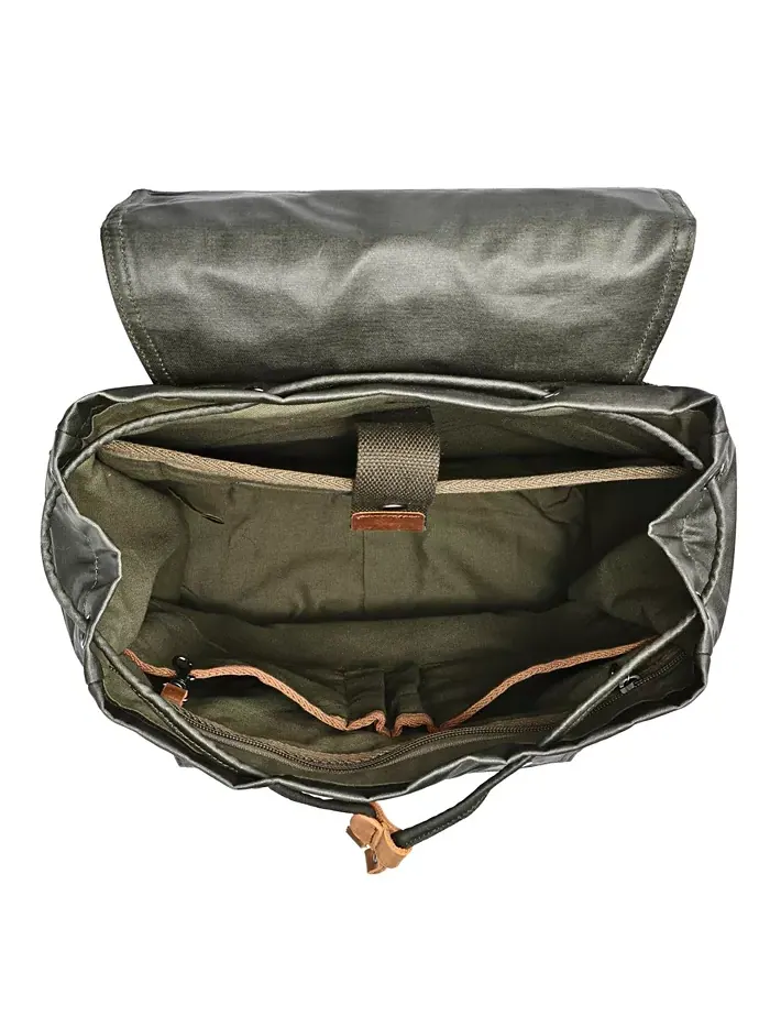 Городской рюкзак Urban Light Traveller из холста TSD BRAND — изображение 2 из 12, зеленый