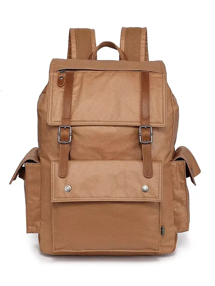 Холщовый рюкзак Urban Light Traveller TSD BRAND — изображение 1 из 12, хаки
