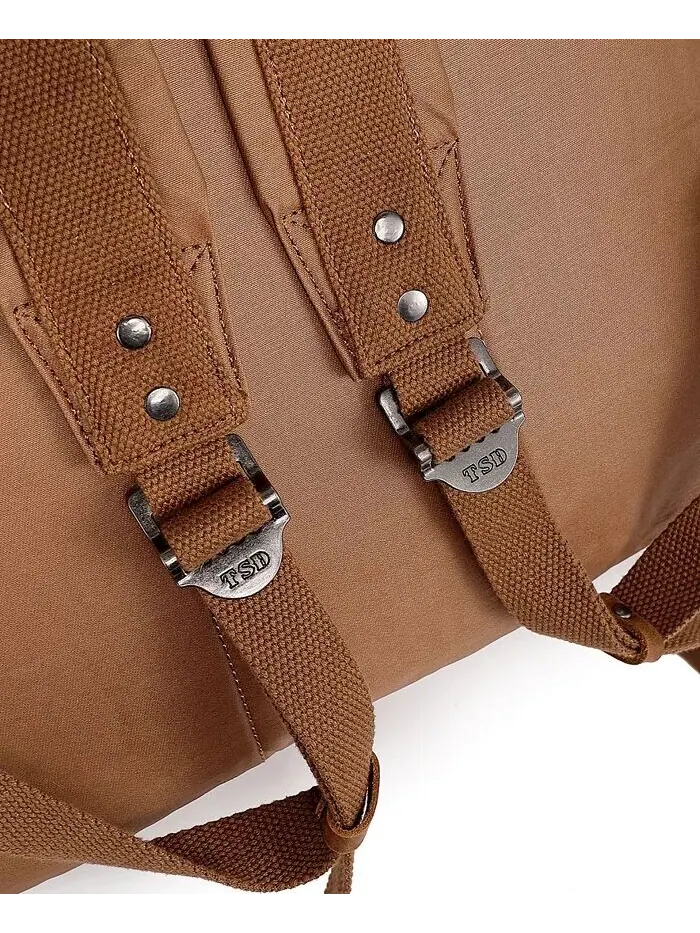 Холщовый рюкзак Urban Light Traveller TSD BRAND — изображение 12 из 12, хаки