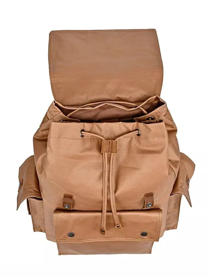 Холщовый рюкзак Urban Light Traveller TSD BRAND — изображение 4 из 12, хаки