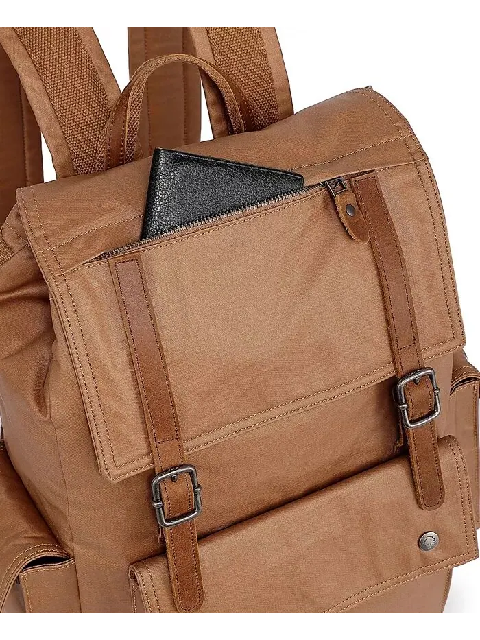 Холщовый рюкзак Urban Light Traveller TSD BRAND — изображение 9 из 12, хаки