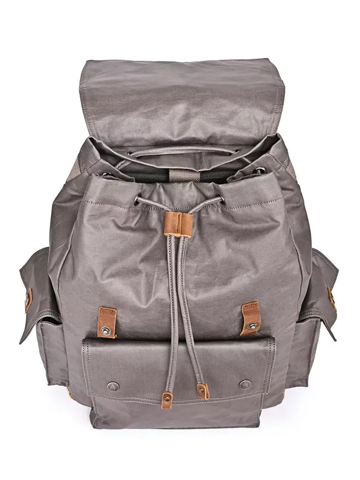 Городской рюкзак Urban Light Traveller из холста TSD BRAND — изображение 4 из 12, серый