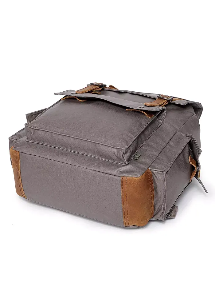 Городской рюкзак Urban Light Traveller из холста TSD BRAND — изображение 8 из 12, серый
