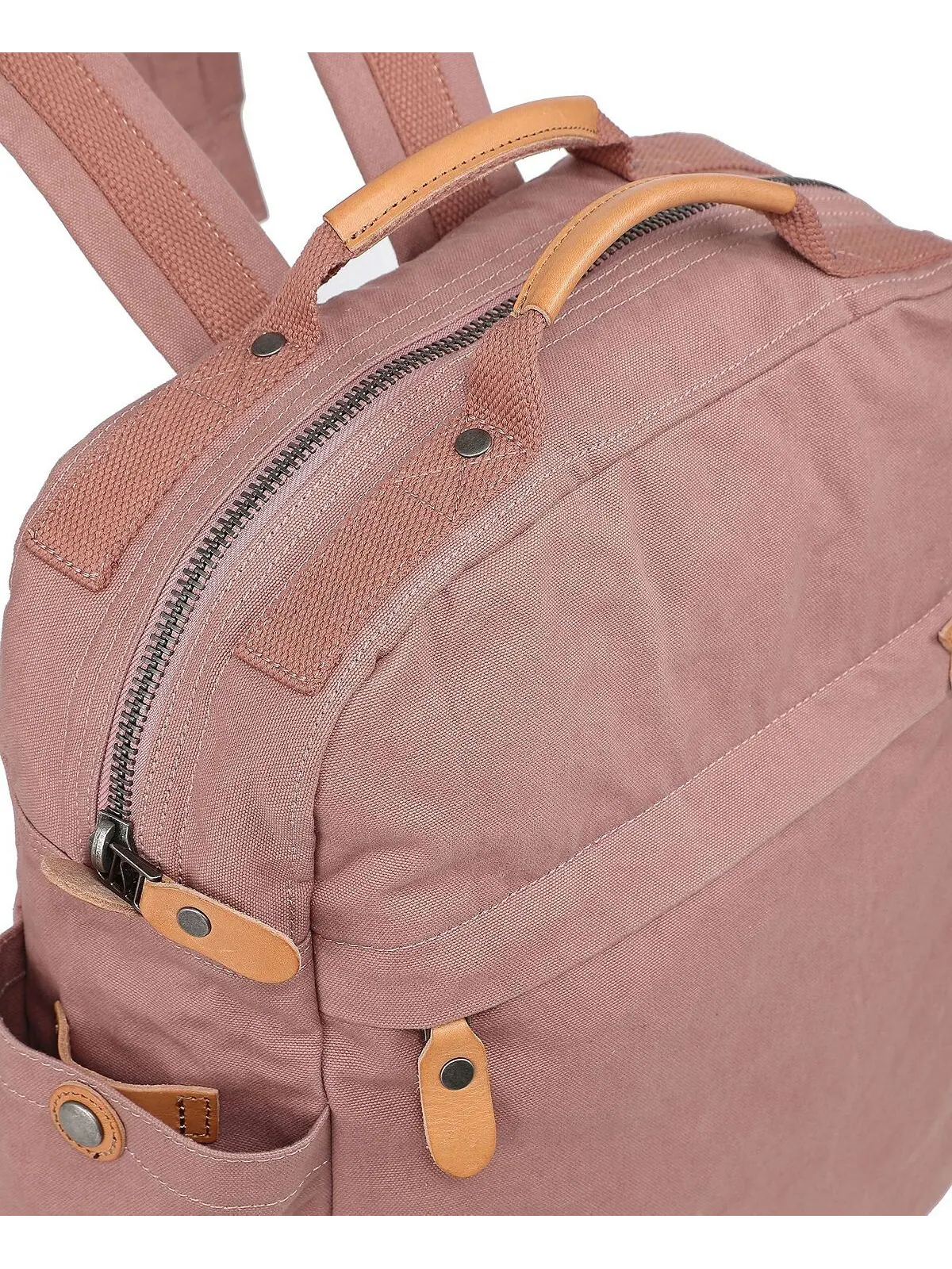 Рюкзак Tilia из парусины TSD BRAND — изображение 12 из 12, розовый