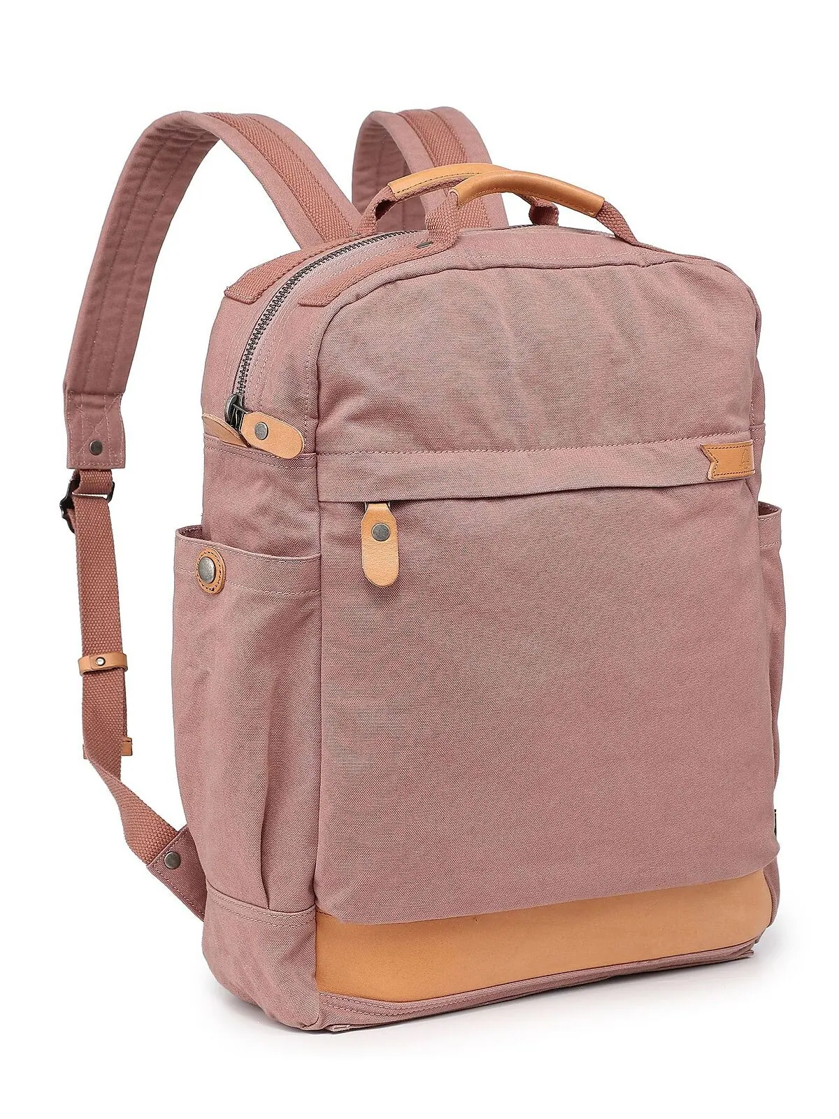 Рюкзак Tilia из парусины TSD BRAND — изображение 7 из 12, розовый