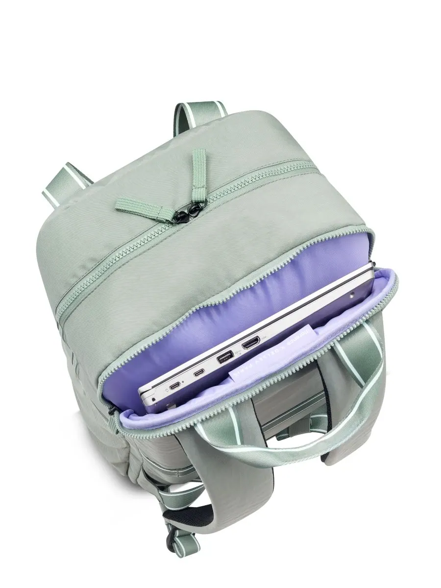 Рюкзак Carefree Carry Florence by mills x Delsey Paris — изображение 5 из 10, зеленый