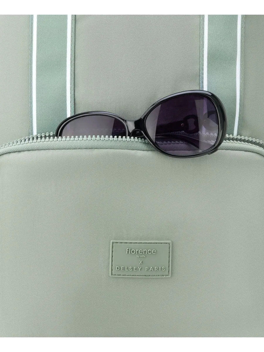 Рюкзак Carefree Carry Florence by mills x Delsey Paris — изображение 7 из 10, зеленый