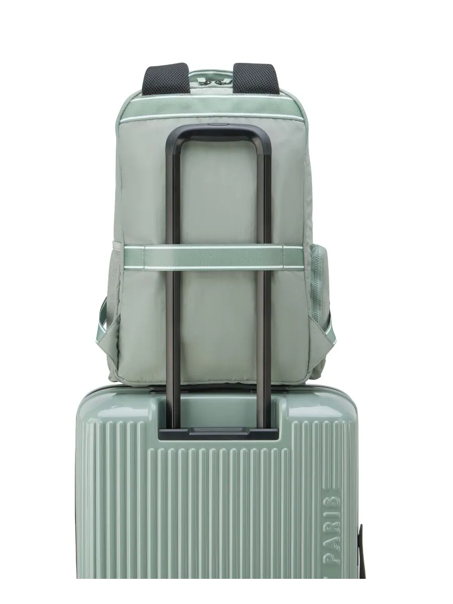 Рюкзак Carefree Carry Florence by mills x Delsey Paris — изображение 9 из 10, зеленый