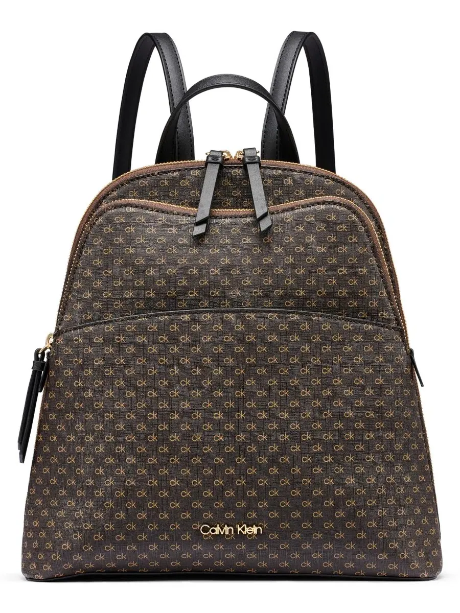 Рюкзак с множеством карманов Classic Sylvie Multi-Pocket Backpack Messenger Calvin Klein — изображение 1 из 5