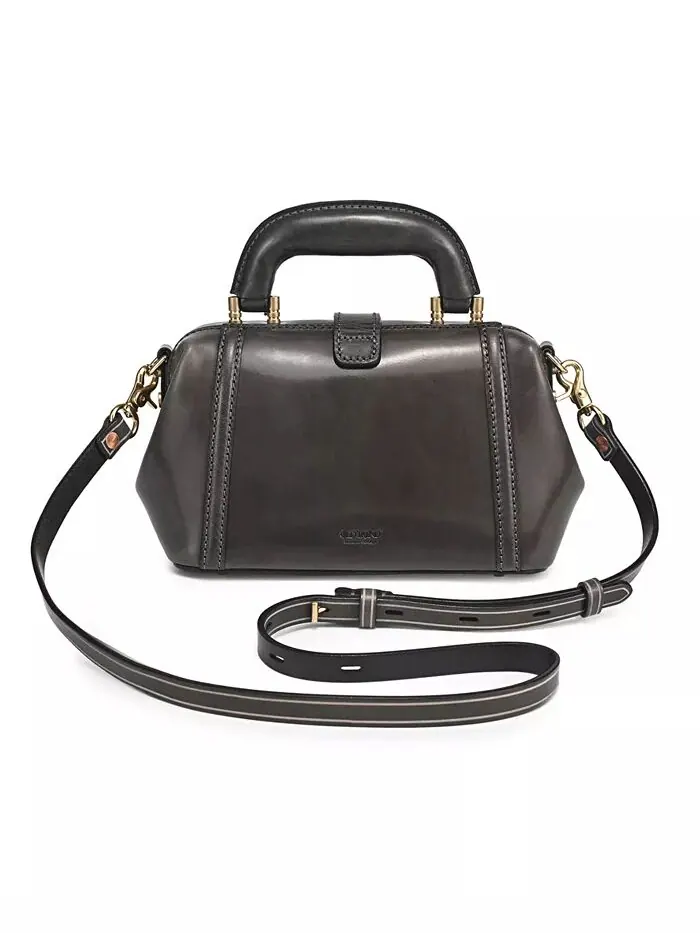 Сумка-ранец Azalea Mini Doctor OLD TREND — изображение 10 из 11, коричневый