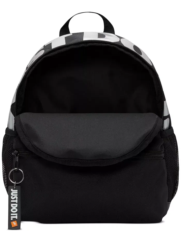Детский мини-рюкзак Brasilia JDI Nike — изображение 3 из 8, черный/белый