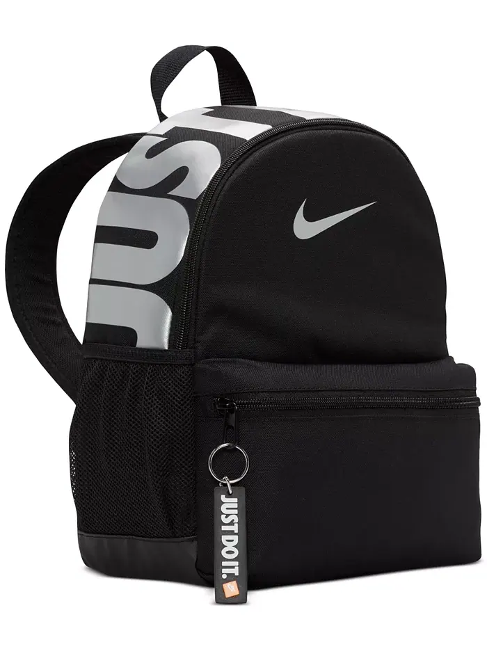 Детский мини-рюкзак Brasilia JDI Nike — изображение 5 из 8, черный/белый