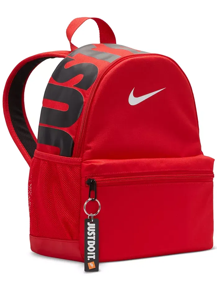 Детский мини-рюкзак Brasilia JDI Nike — изображение 4 из 4, красный/белый