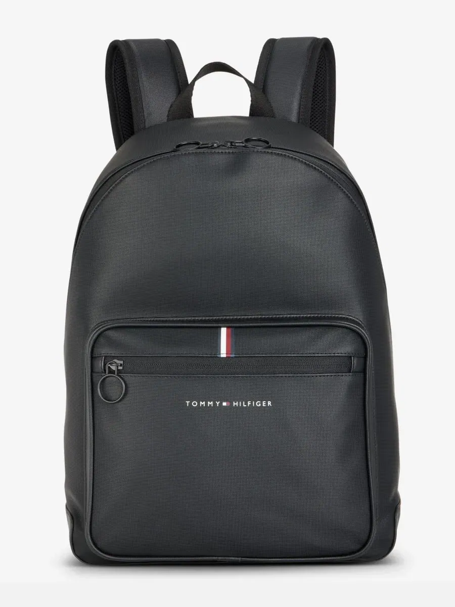 Рюкзак мужской Tommy Hilfiger Essential Pique II нейлон — изображение 1 из 6, черный