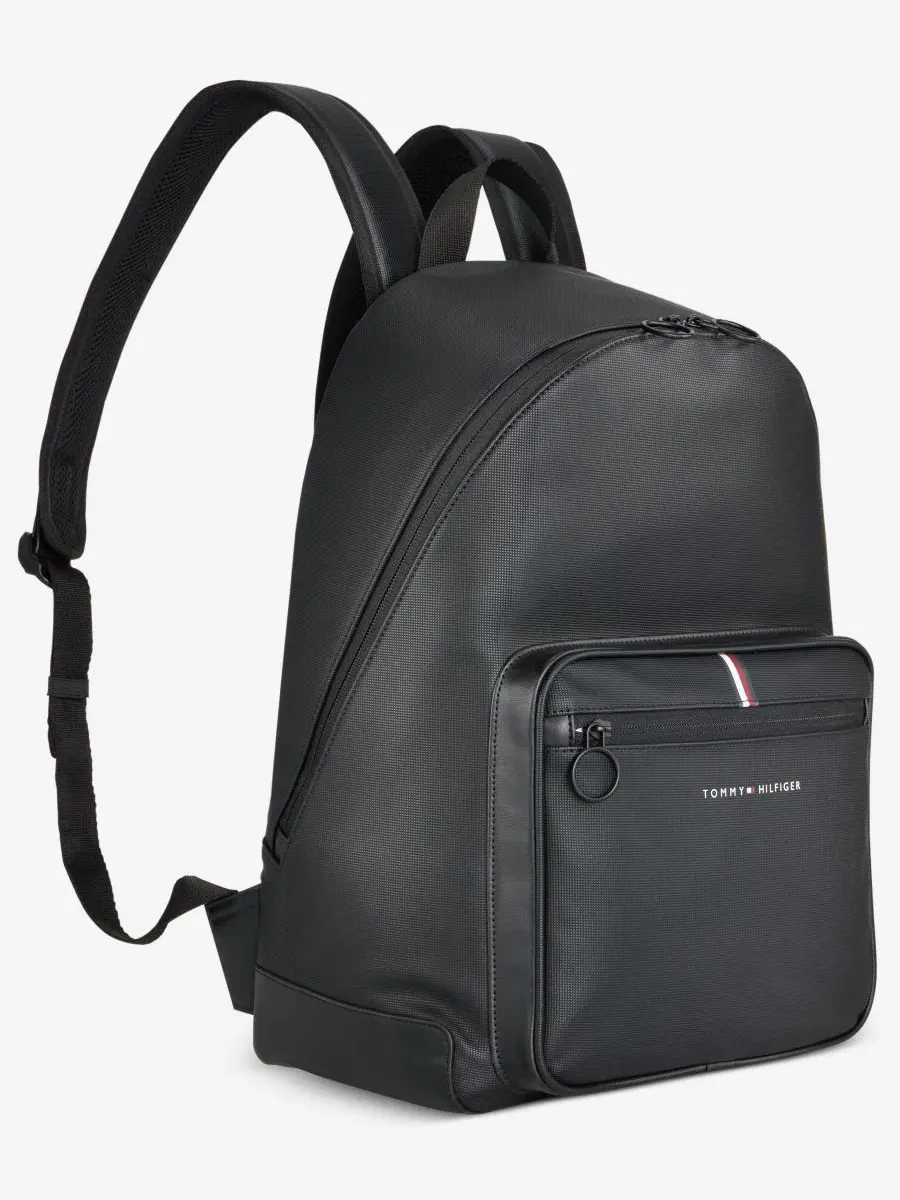 Рюкзак мужской Tommy Hilfiger Essential Pique II нейлон — изображение 2 из 6, черный