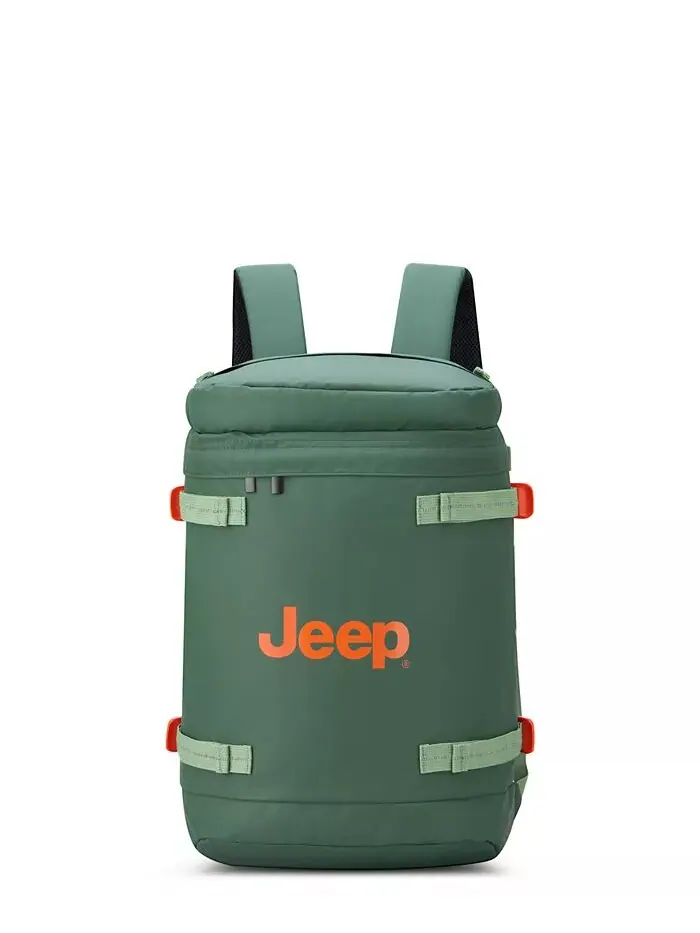 JS013C Цилиндрический рюкзак Jeep — изображение 1 из 18, зеленый