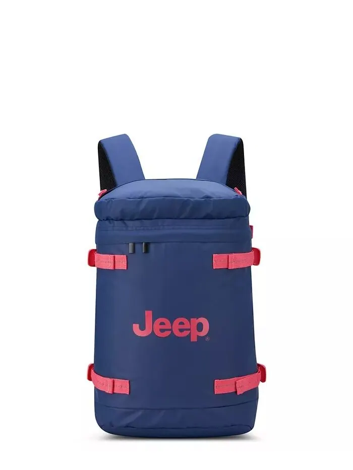 JS013C Цилиндрический рюкзак Jeep — синий