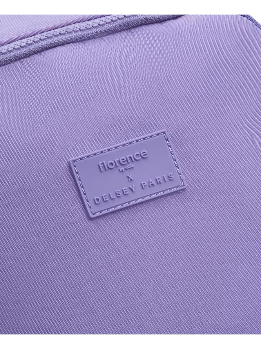 Рюкзак «Новое начало» Florence by mills x Delsey Paris — изображение 10 из 10, фиолетовый