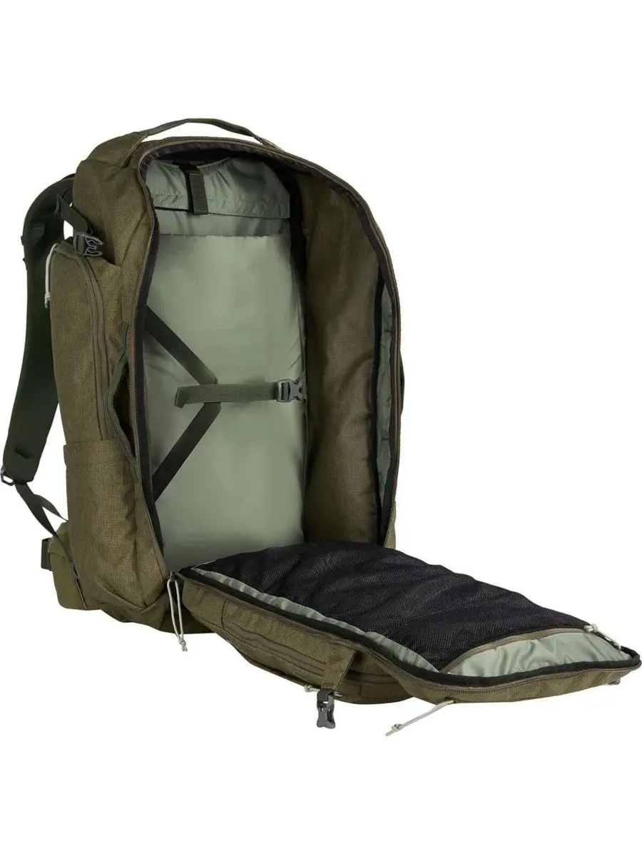 Рюкзак 40 л с U-образной молнией Redwing 40L Traveler Kelty — изображение 5 из 8, оливковый