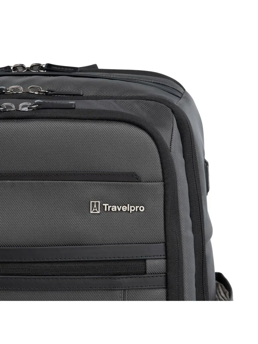 Рюкзак Crew Executive Choice 3 большого размера Travelpro — изображение 5 из 9, серый