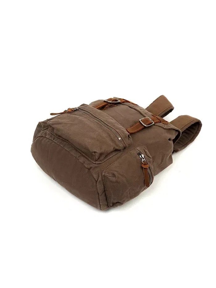 Рюкзак Silent Trail из хлопка TSD BRAND — изображение 12 из 18, серый