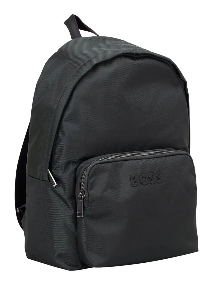 Мужской рюкзак Catch 3.0 с логотипом Hugo Boss — изображение 1 из 3, черный