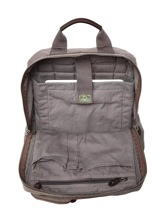 Средний рюкзак Ridge Valley TSD BRAND — изображение 5 из 9, серый