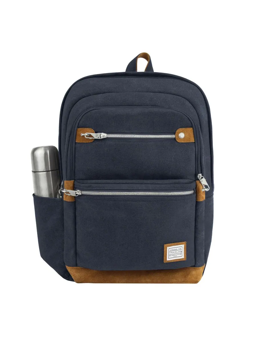 Рюкзак Anti-Theft Heritage с защитой от кражи Travelon — изображение 1 из 4, голубой