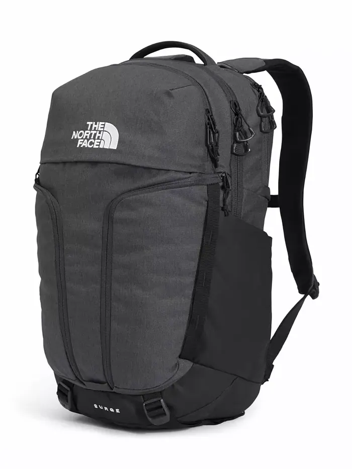 Рюкзак мужской The North Face Surge полиэстер — изображение 6 из 6, серый темный черный