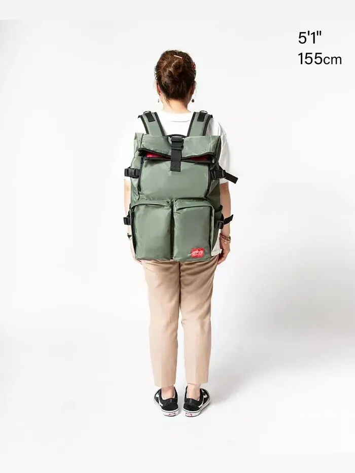 Рюкзак Flight Focus Manhattan Portage — изображение 4 из 20, оливковый