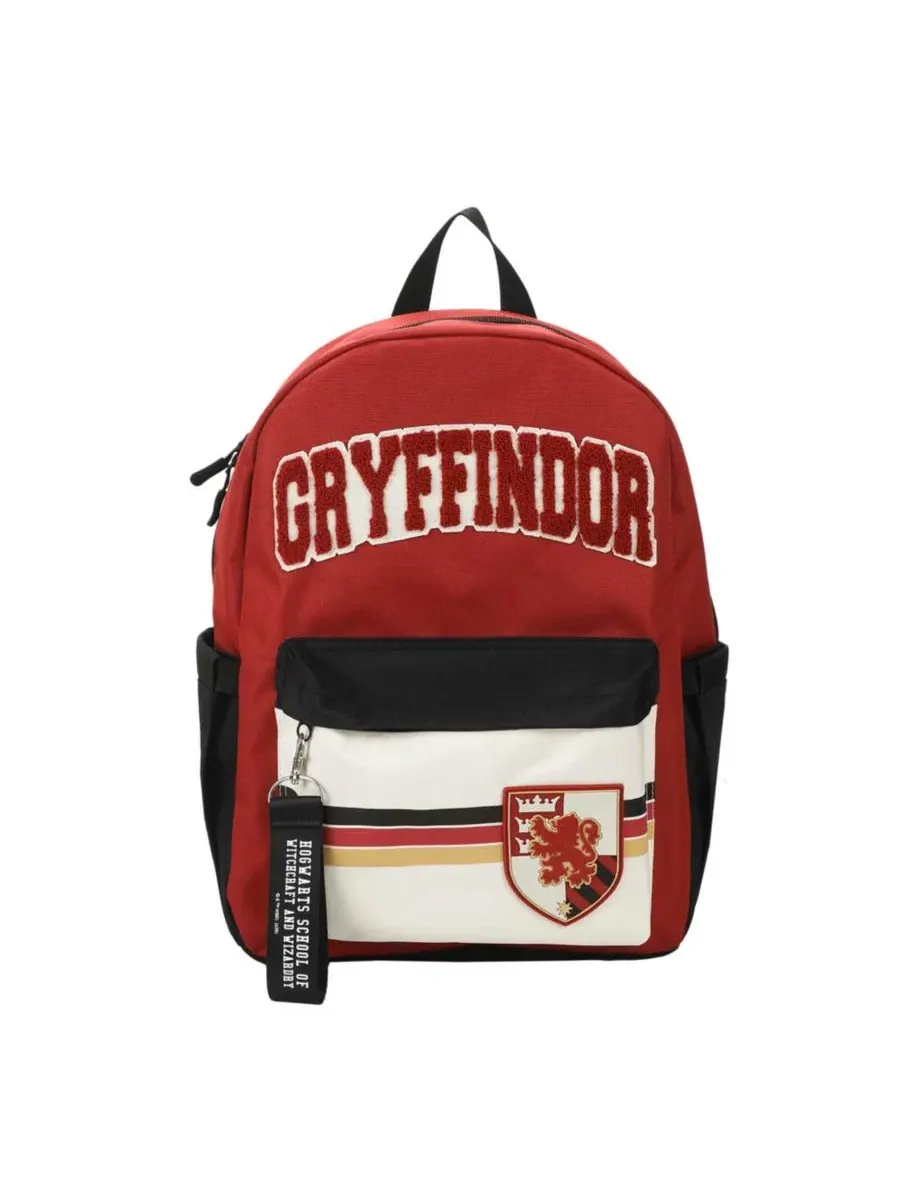 Рюкзак с принтом Gryffindor Crest Harry Potter — изображение 1 из 9, красный черный