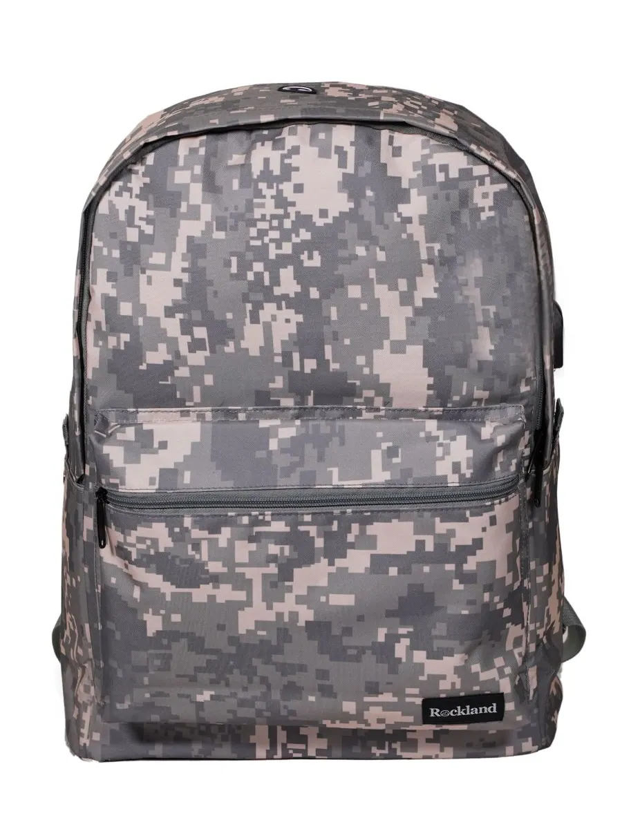 Классический рюкзак для ноутбука Rockland, цвет acu camo