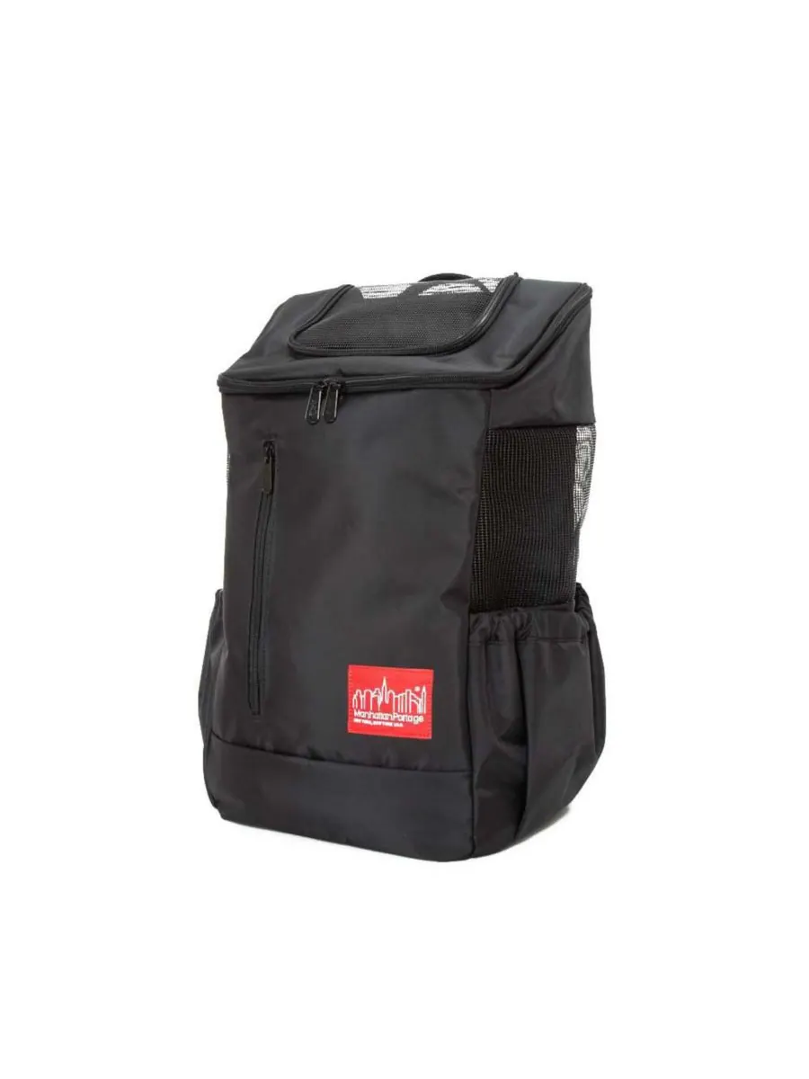 Маленький рюкзак с изображением собаки Сириус Manhattan Portage — изображение 3 из 5, черный