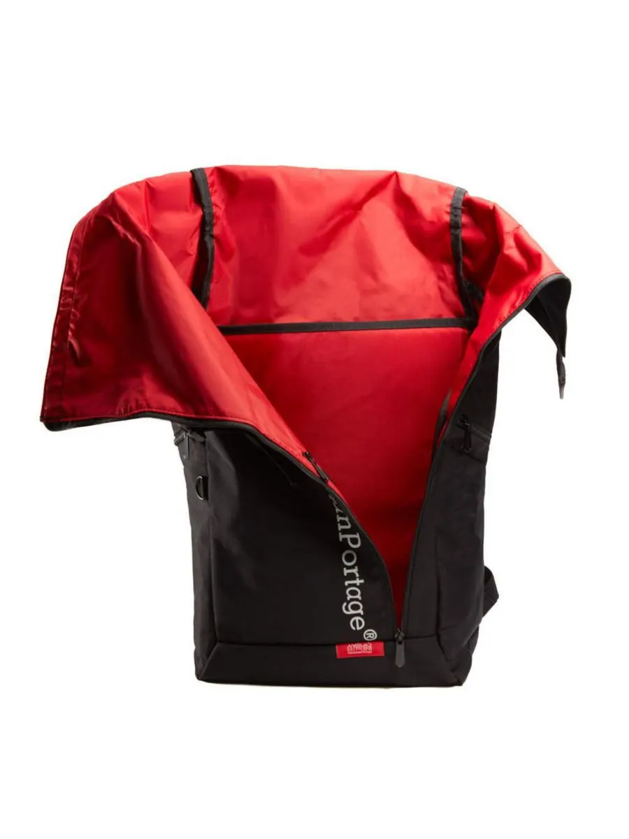 Светоотражающий рюкзак Pace Roll Top с пряжкой Manhattan Portage — изображение 5 из 5, черный