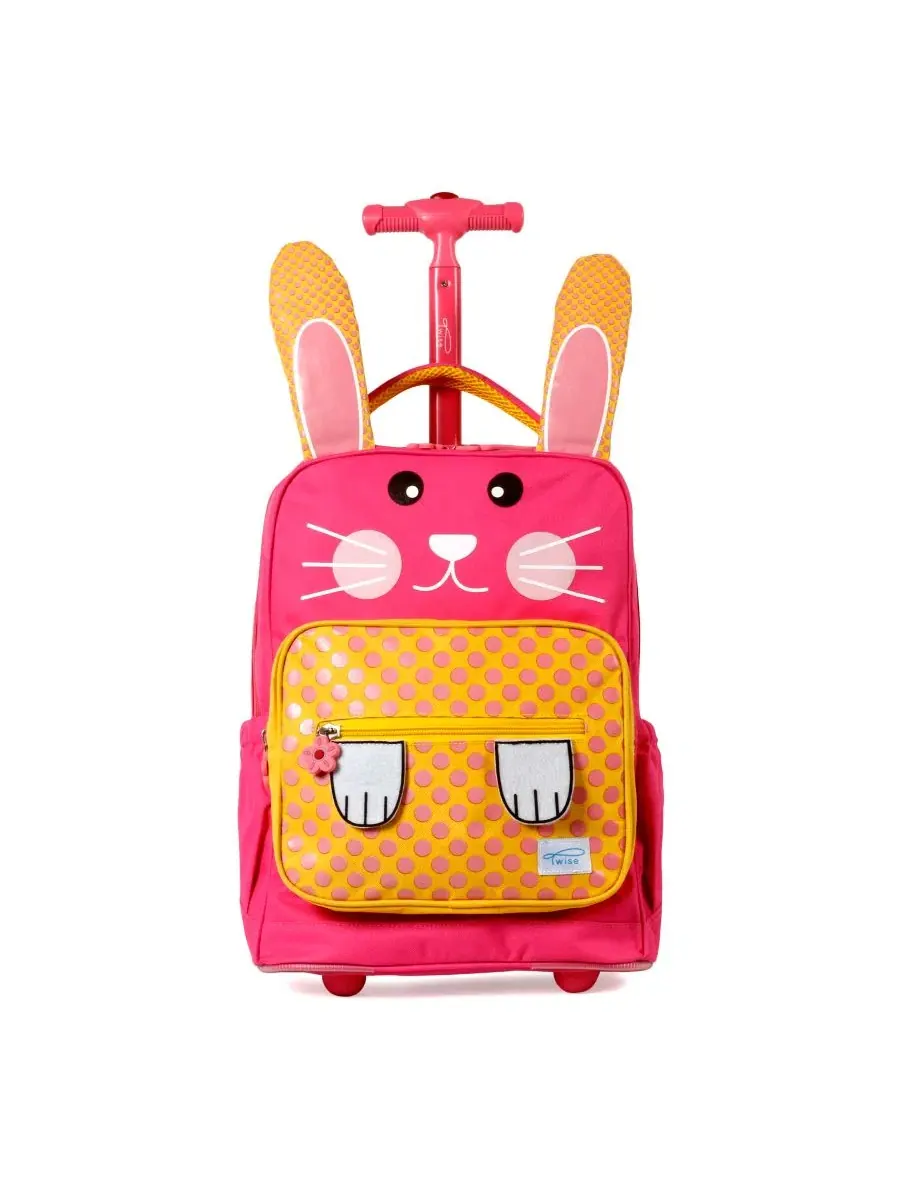 Детский рюкзак на колесах Side-Kick 16" Rolling Backpack J World — изображение 1 из 6, слоновая кость