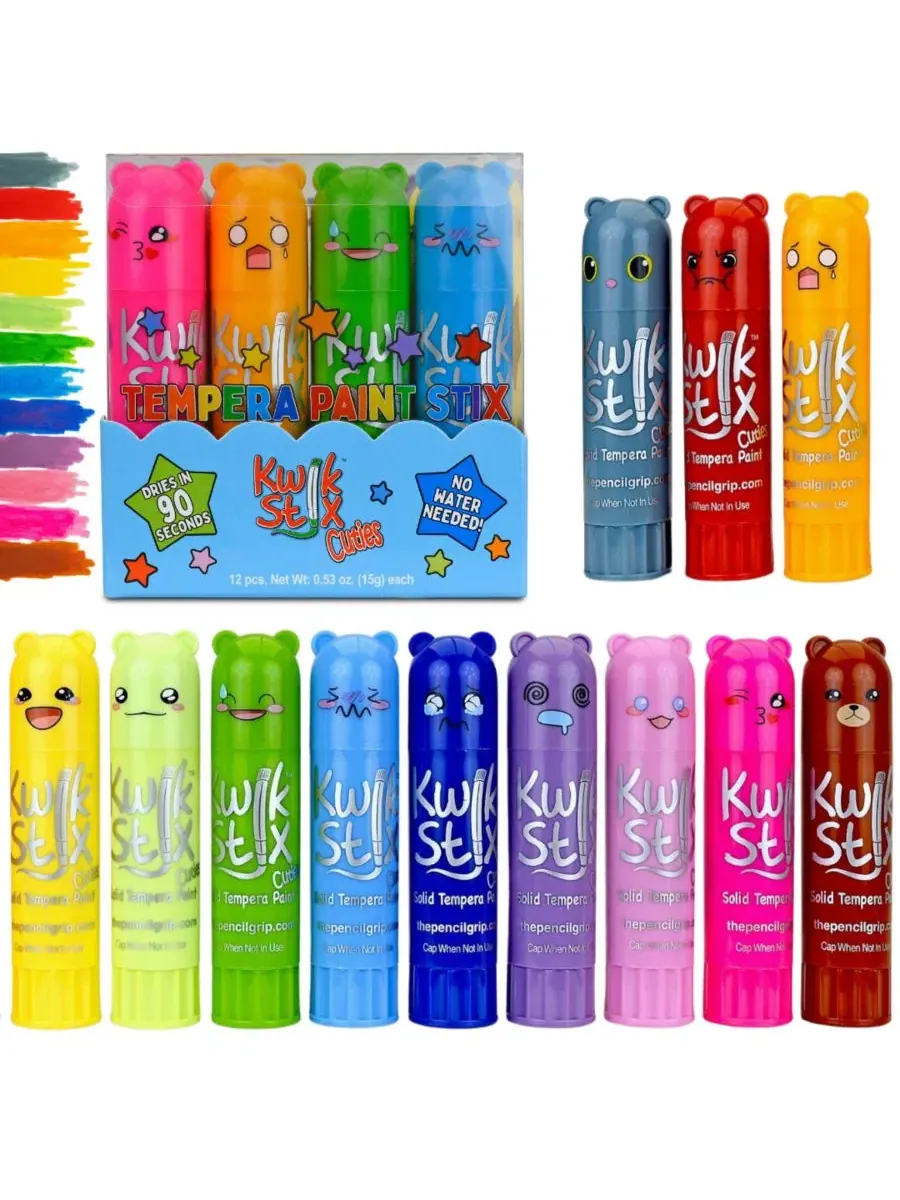 Набор из 12 цветов "Милашки" Kwik Stix — изображение 1 из 3, нет цвета