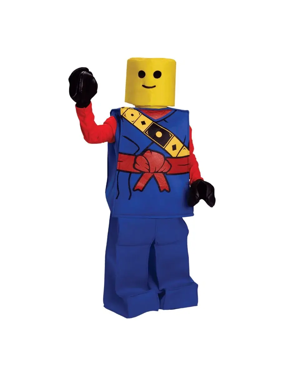 Детский костюм ниндзя из игрушечных блоков Dress Up America