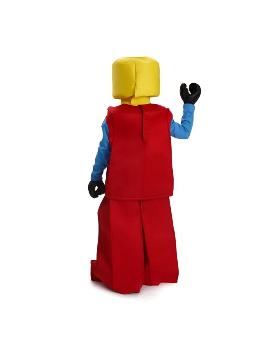 Детский костюм ниндзя из игрушечных блоков Dress Up America — изображение 2 из 3, красный