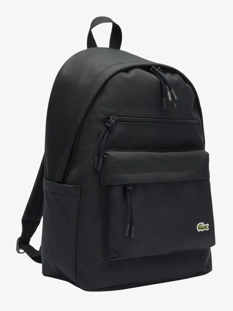 Рюкзак Lacoste Neocroc унисекс, с логотипом — изображение 3 из 7, черный