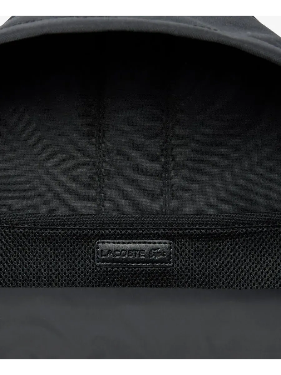 Рюкзак Lacoste Neocroc унисекс, с логотипом — изображение 4 из 7, черный