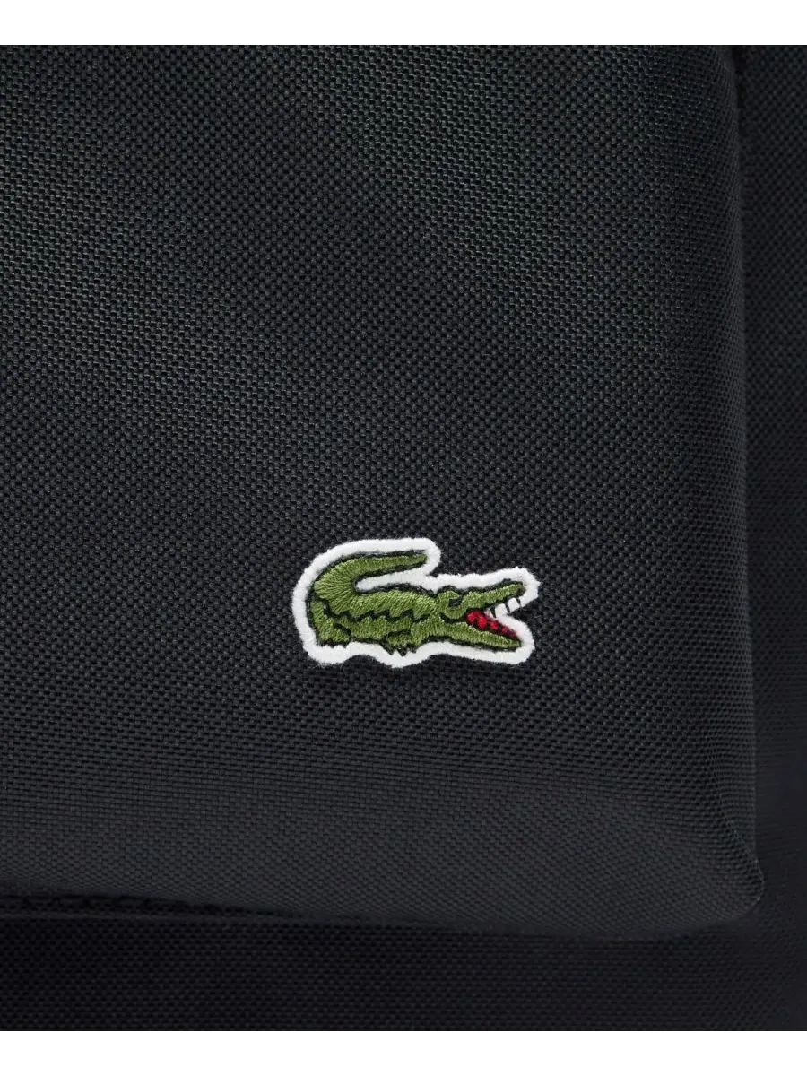 Рюкзак Lacoste Neocroc унисекс, с логотипом — изображение 5 из 7, черный
