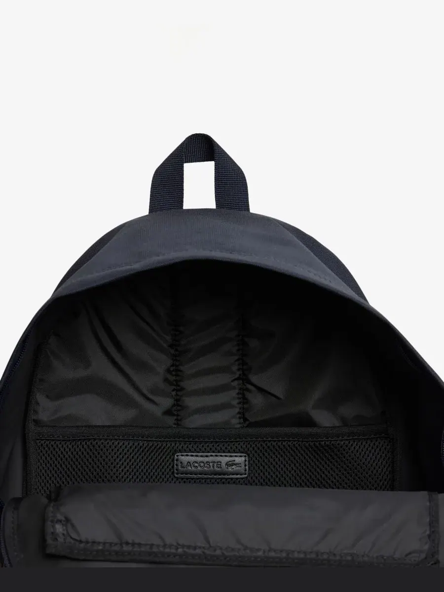 Рюкзак Lacoste Neocroc унисекс, с логотипом — изображение 4 из 7, темно-синий