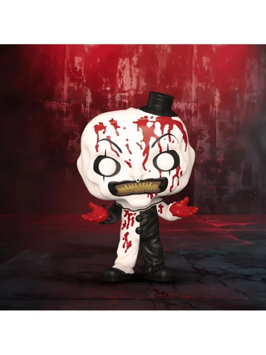 Фигурка Funko Pop! Bloody Art the Clown, Terrifier 2 — изображение 4 из 4, нет цвета
