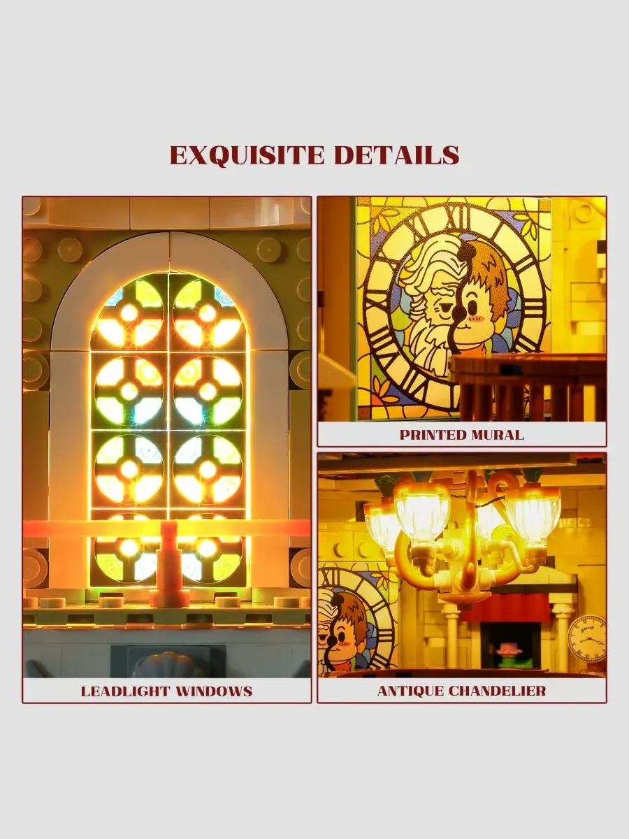 Конструктор модульный с подсветкой Antique-Store Lighting Retro Shop 2847 деталей Lumibricks — изображение 5 из 10