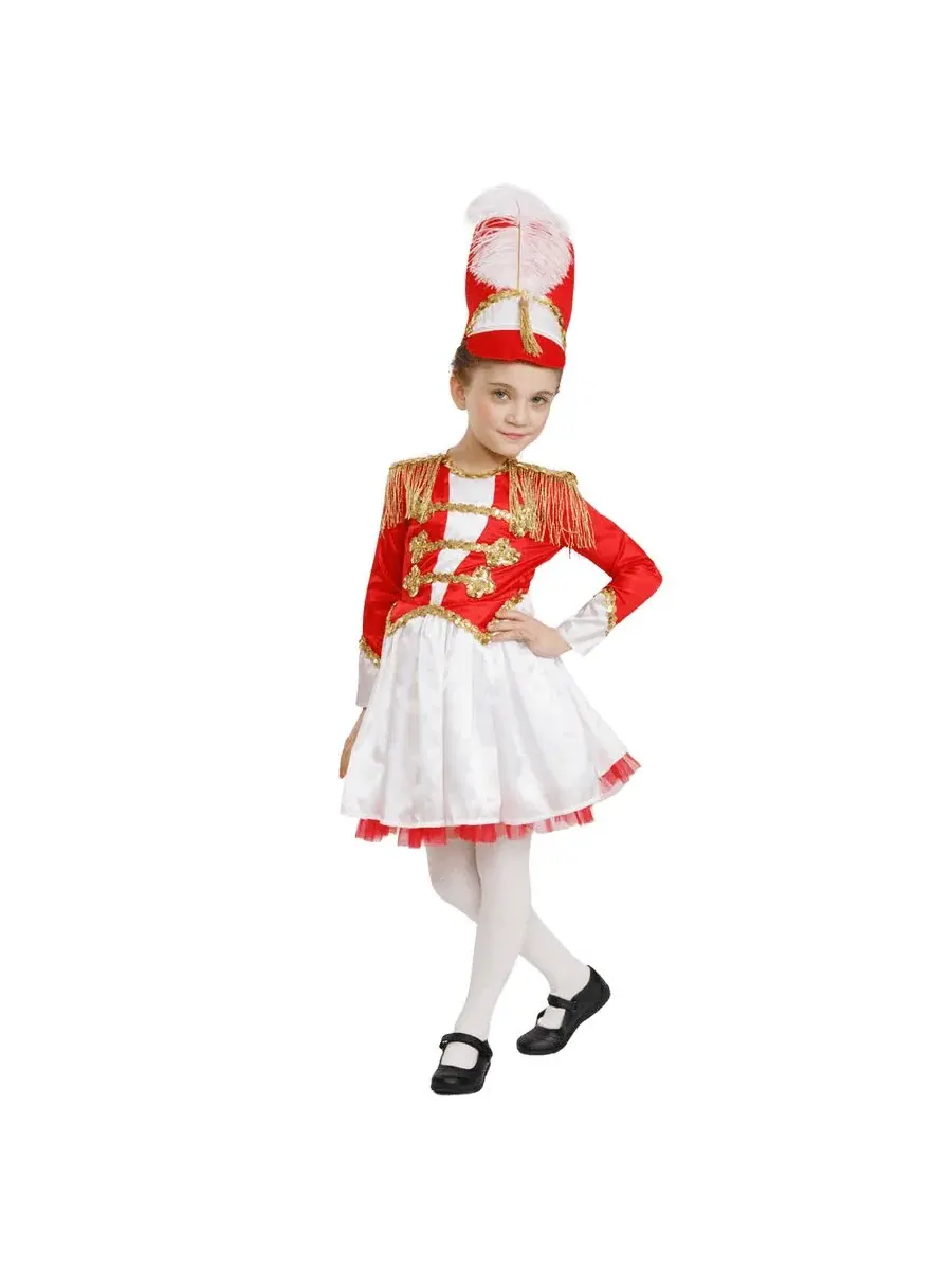 Костюм барабанщицы-мажоретки для девочек (детский) Dress Up America