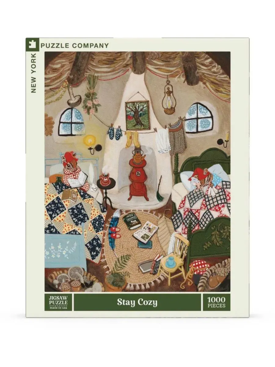 Пазл Stay Cozy из 1000 деталей New York Puzzle Company — мульти